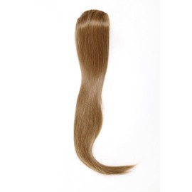 WIG ME UP - WK06-15 Hairpiece Voluminous Smooth Falling Ponytail Mini Butterfly Clip Elastic Band Approx. 60 cm Honey Blonde