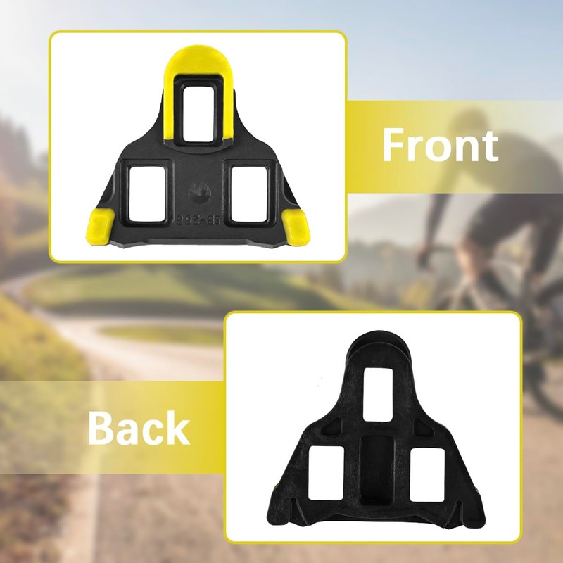 SPD Pedal Cleats Set for Cycling Shoes，Compatible with Shimano SPD-SL