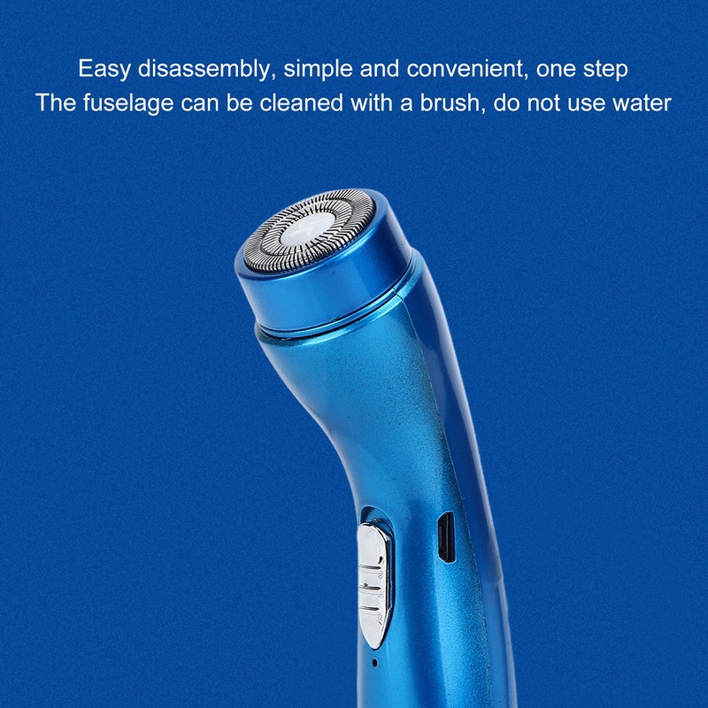 Electric Razor Portable Quiet High Speed Mini Car Home Rotate