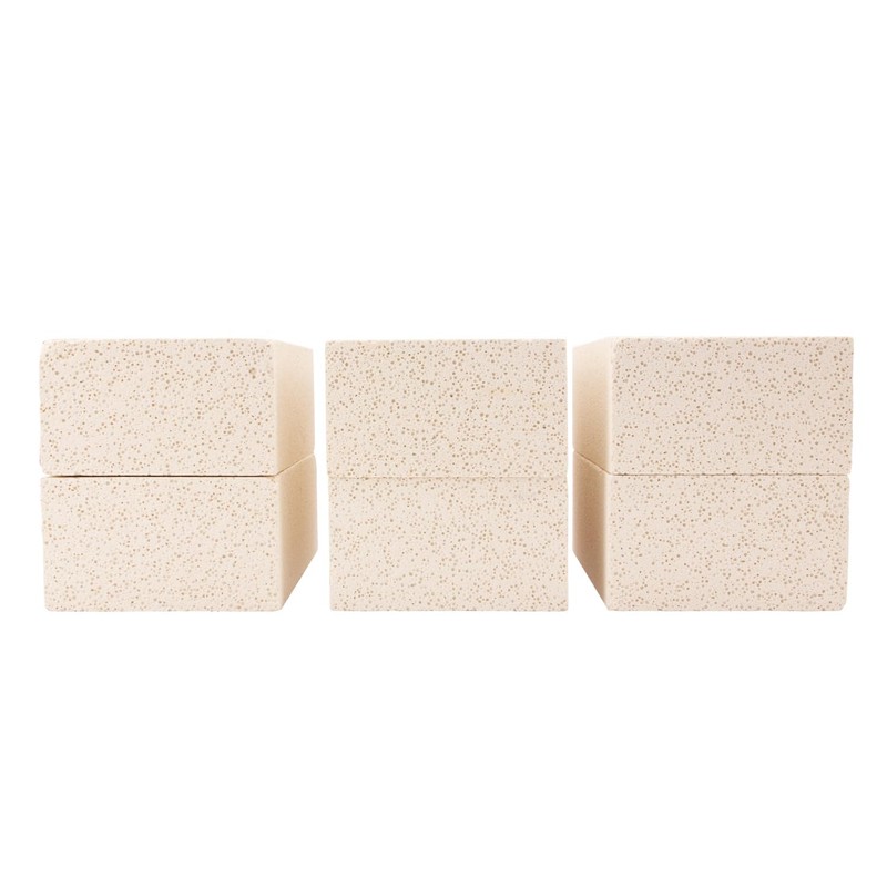 6 Pieces Insulating Fire Brick for Ovens, Kilns, Fireplaces, Forges