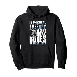 In Physical Therapy Anatomy Humor chiropractors Pullover Hoodie