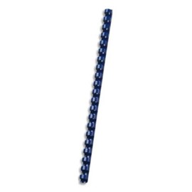 5 Star Office Binding Combs Plastic 21 Ring 65 Sheets A4 10mm Blue [Pack 100]