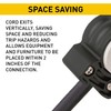 Legrand - Pass & Seymour PS5366SSANCCV4 Straight Blade Angled Plug