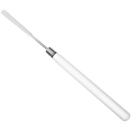 Baluue Makeup Mixing Rod Ultra-thin Edge for Foundation Nail Art Stainless Steel Makeup Spatula Tool Nail Salon Mixing Rod