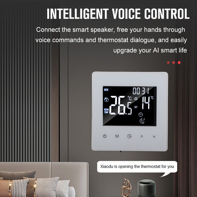 3A Smart Thermostat LCD Display Programmable Widely Used Water Heating