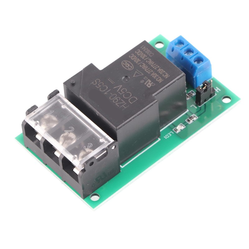 Oumefar 30A High Low Level Trigger Optocoupler Isolation Relay Module