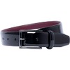 HACKETT LONDON Men's NUB Strape Belt, Black, 34