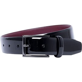 HACKETT LONDON Men's NUB Strape Belt, Black, 34