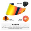 JQF Gear Helmet Shield Visor for Pista GPRR/Pista GPR/Corsa-R Motorcycle