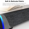 SOULION R30 Computer Speakers, Colorful LED Lights with Switch Button,
