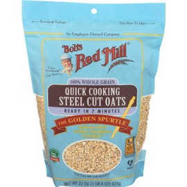 Bob's Red Mill Quick Cooking Steel Cut Oats, 22 Oz