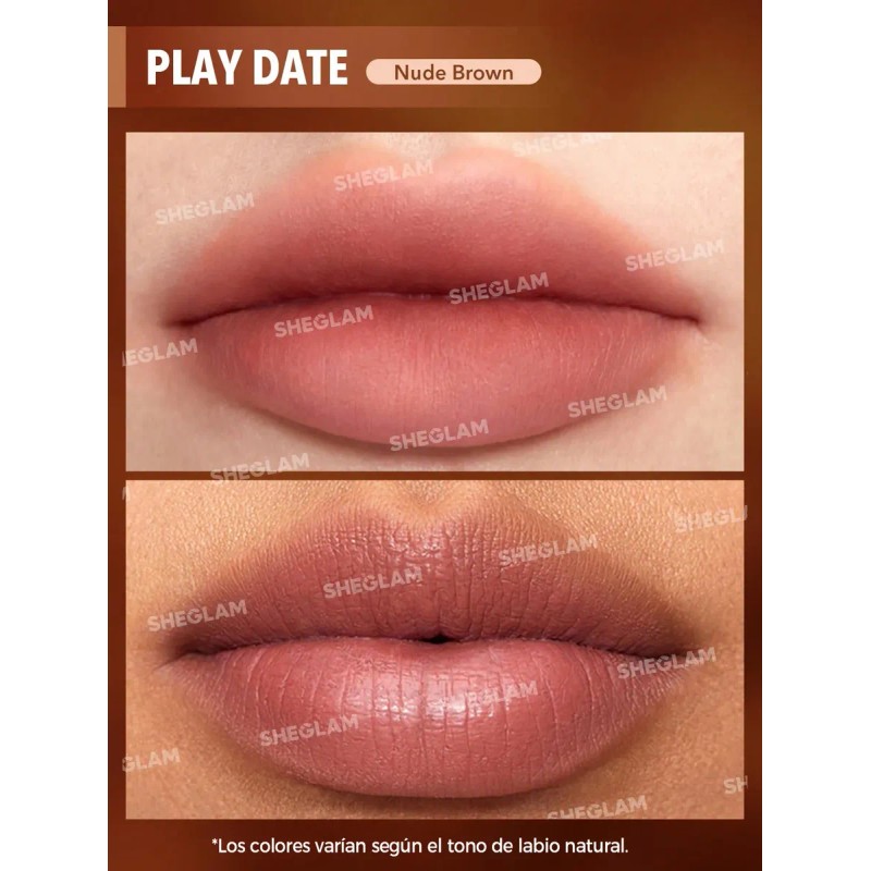 Sheglam Soft Haze Lip Blur Labial Líquido Mate Play Date