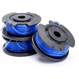 Greenworks Tools Single Cord Spool for Lawn Trimmers (1.65 mm Cord Diameter 4.8 m Cord per Spool Suitable for 24 V Greenworks Series Lawn Trimmers 3 Pieces Included)
