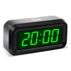 Timegyro Digital Alarm Clock Battery Operated with LED Display for
