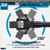 3/4” Drive 41 Inch Breaker Bar, Heavy Duty Head, Premium