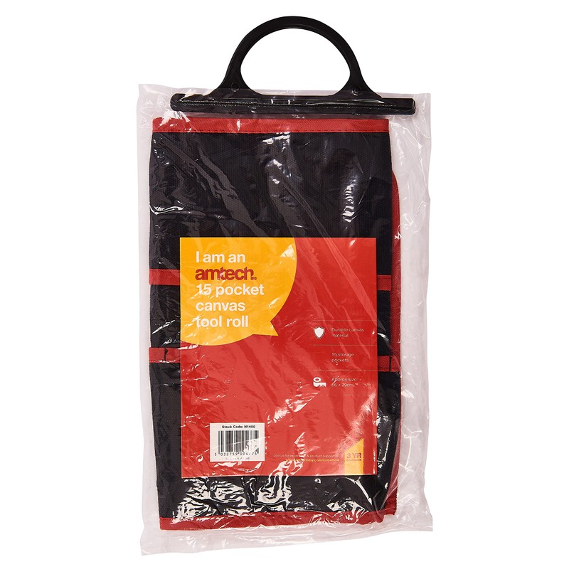 Amtech N1400 15 Pocket tool roll