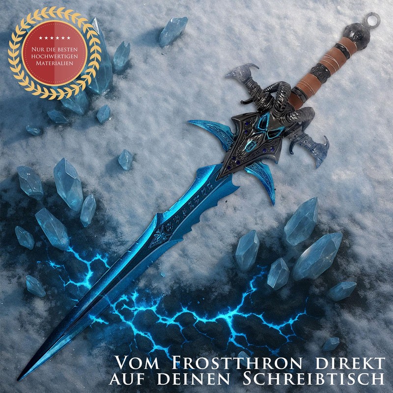 World of Warcraft Frostmourne Deluxe 30cm Version Sword Letter Opener