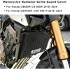 CB650R 2022 Motocycle Radiator Grille Guard Protective Cover For H-onda
