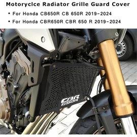 CB650R 2022 Motocycle Radiator Grille Guard Protective Cover For H-onda CB650R CB 650 R 2019 2020 2021 2022 2023 2024 (Black)