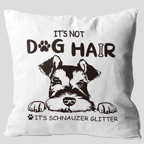 Grace Yonks It’s Not Dog Hair It’s Schnauzer Glitter Throw