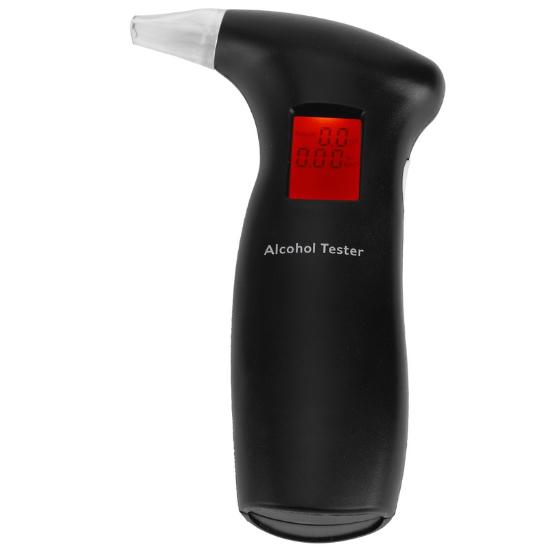 Breath Liquor Tester Driver Drunk Detector Wine Analyzer with LCD