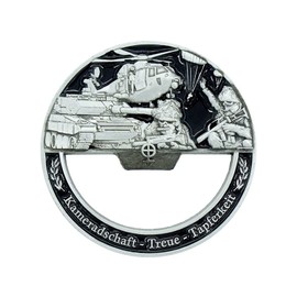 Café Viereck German Army Bottle Opener Coin Challenge Coin Bottle Opener Diameter 5 cm Army