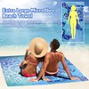 Giyim Beach Towels Oversized - 71"x 39" 250GSM Microfiber Beach