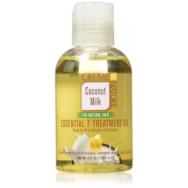 Creme Of Nature Coconut Milk Essential 7 Treatment Oil, 4 Ounce