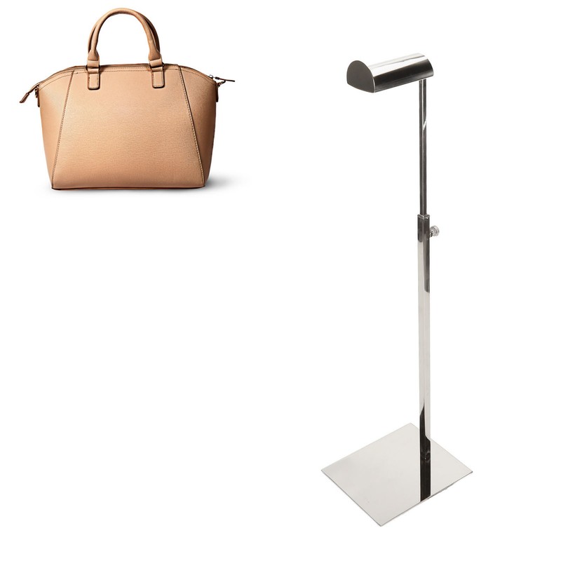 Bags Display Rack Stylish Multifunctional Stainless Steel Handbag Display Holder
