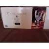 Cristal d'Arque Crystal D’arques Masquerade 8.25oz crystal Wine glasses /