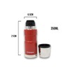 Westinghouse Termo de Acero Inoxidable Rojo de 350ml (WCBL00210350RD)