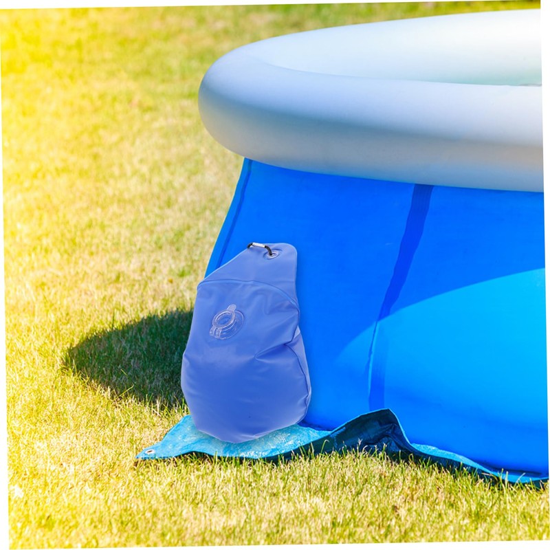 Mipcase 8pcs Pool Cover Weights PVC Water Bags for Above