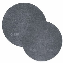 Concrete Floor Supply 17" Sanding Screen, 80 Grit, Aluminum Oxide, Cloth Backing, Compatible with Floor Buffer, Orbital Sander, for Concrete, Wood, Metal