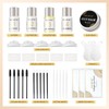Wimpernlifting Kit, DONG RHYME Wimpern- und Augenbrauenlifting Kit mit Klebebalsam,