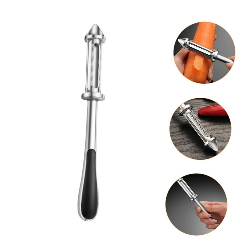 CIYODO Ergonomic Handle Zinc Alloy Peeler Carrot Cucumber Fruit Peeler
