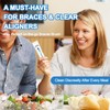 JOUGE 4-in-1 Pre-Pasted Travel Toothbrushes, 40 Pack,Mint, No Water Needed