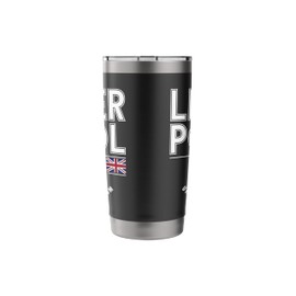 Liverpool United Kingdom Travel City Adventure Stainless Steel Insulated Tumbler