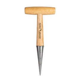 FLORA GUARD Planting Wood Traditional Garden Tools Hand Dibber Light Weight Wooden Handle