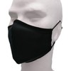 Kanguru Mask Black YPM Washable 3-Layer Fabric Made in Italy