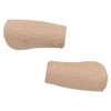 Bicycle Grips 92 mm NR.438 Ellipsis Beige Pair TPE Shift