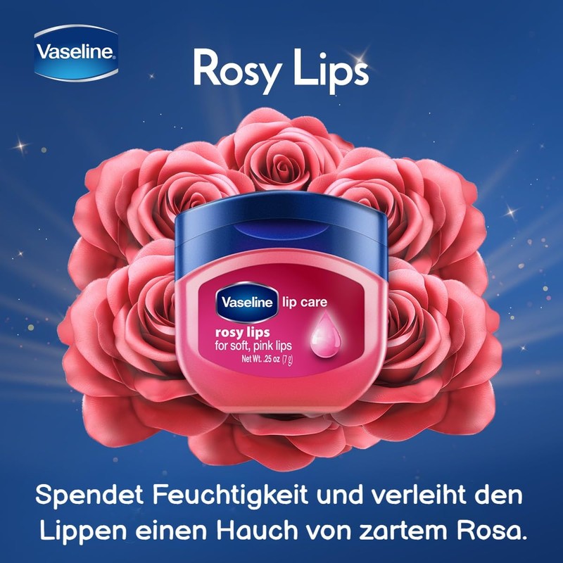 Vaseline Lip Therapy Rosy Nourishing Lip Balm for Optimal Moisture