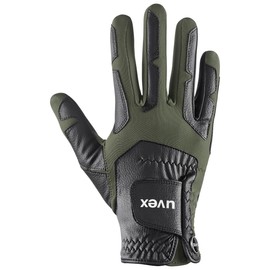 uvex ventraxion Plus - Adult Riding Gloves - Stretchy - Durable - Black-Olive - 6-7
