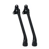 HOME&I Kickdown Door Stopper,7-Inch Door Holder Kick Door Kickstand Rubber