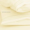 Nestl Bedding Solid Microfiber King 20 x 40 Inches Pillowcases,