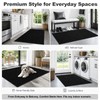 Super Absorbent Front Door Mat, 36" x 24", Non-Slip Washable