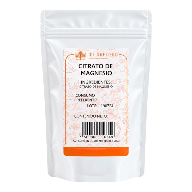Citrato de Magnesio 250 gramos