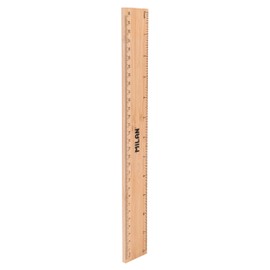 MILAN® 30cm Thick Bamboo Ruler