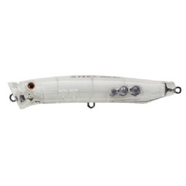 TackleHouse Popper Contact Feed Diving Wobbler, 5.9 inches (150 mm), 2.0 oz (54 g), Clear #22 CFDW150