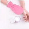 BIUDECO 1 Pair Exfoliating Gloves Moisturizing Cotton Spa Gloves for