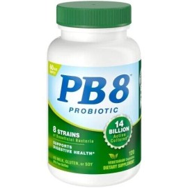 Nutrition Now PB 8 Pro-Biotic suplemento vegetariano, 120 unidades cada uno